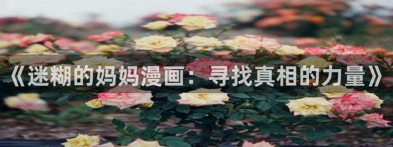美丽新世界汗汗漫画：《迷糊的妈妈漫画：寻找真相的力量》